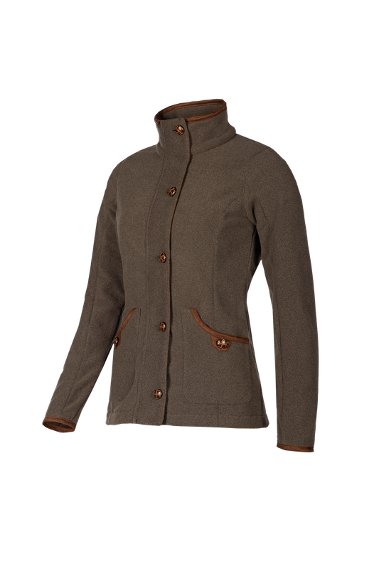 Baleno Dames Fleece Blazer Claire Mosgroen