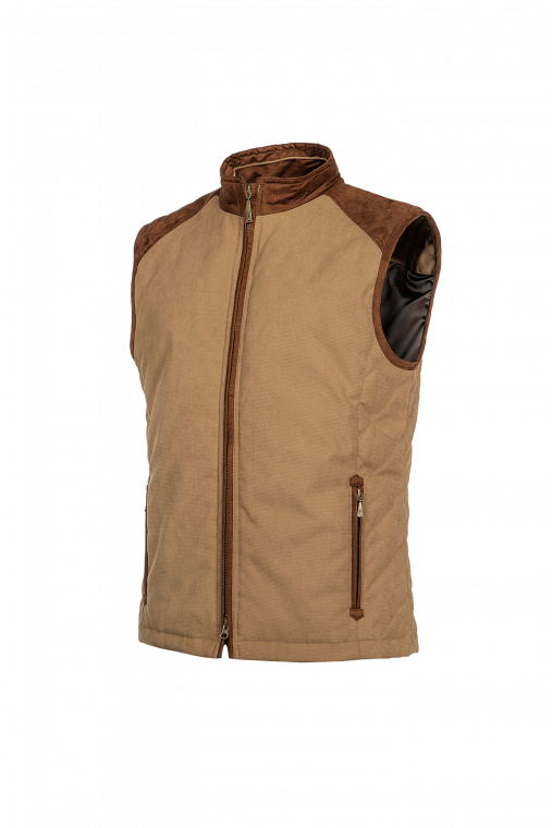 Baleno Heren Bodywarmer Scott Camel