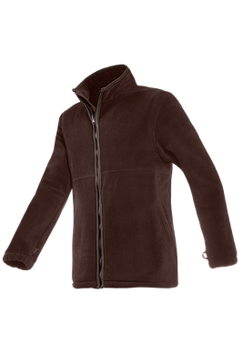 Baleno Heren Fleece Jas Henry Chocolade