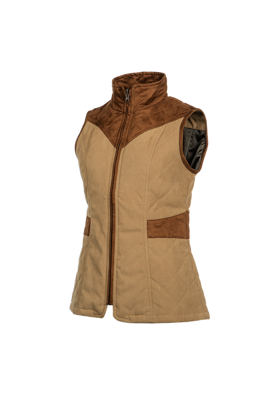 Baleno Dames Bodywarmer Maree Camel