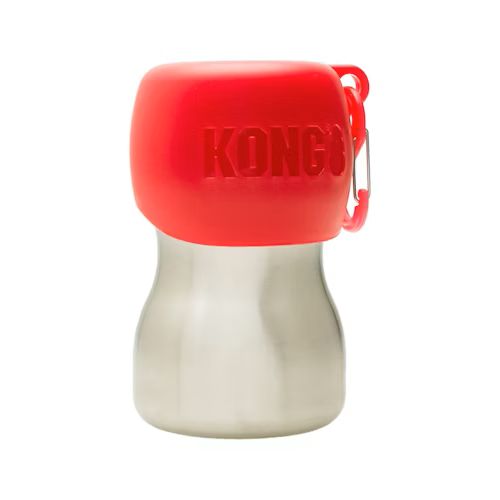 Kong Waterfles Roestvrij Staal Rood Small