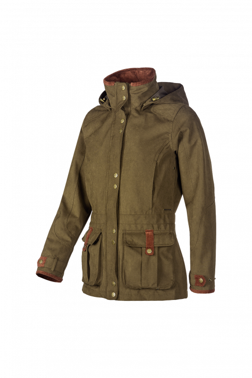 Baleno Dames Jas Ladywood Groen