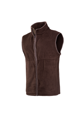 Baleno Heren Fleece Bodywarmer Harvey Chocolade