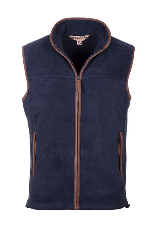 Rydale Heren Huggate Fleece Gilet Ink