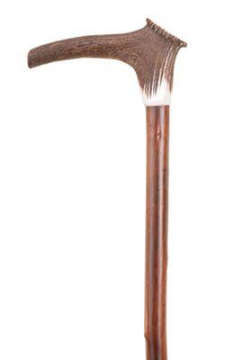 Wandelstok Hertenhoorn Crown Handle