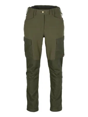 Pinewood Dames Broek Dog Sports Trainer Extreme Mosgroen