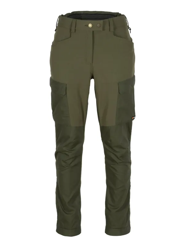 Pinewood Dames Broek Dog Sports Trainer Extreme Mosgroen