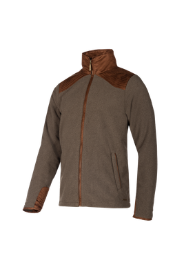 Baleno Heren Fleece Jas Woodlands Mosgroen