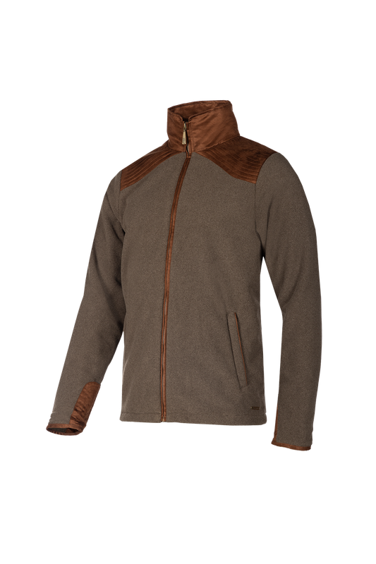 Baleno Heren Fleece Jas Woodlands Mosgroen