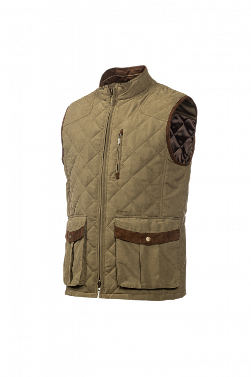 Baleno Heren Bodywarmer Thames Licht Khaki