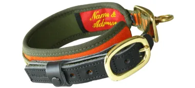 Niggeloh Halsband DeLuxe Oranje/Groen