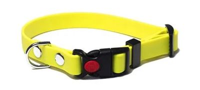 Mystique Training Set Halsband en Lijn Biothane Neon Geel