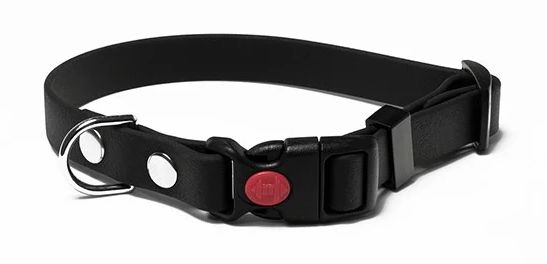 Mystique Training Set Halsband en Lijn Biothane Zwart