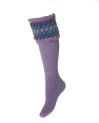 House Of Cheviot Sokken Dames Angus New Lilac