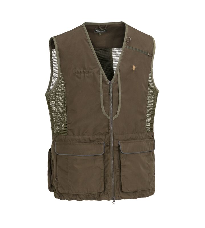 Pinewood Dog Sports Vest 2.0 Heren Olijfgroen/Suede Bruin