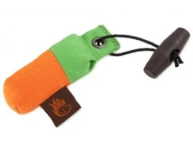 Firedog Sleutelhanger Dummy Lichtgroen/Oranje