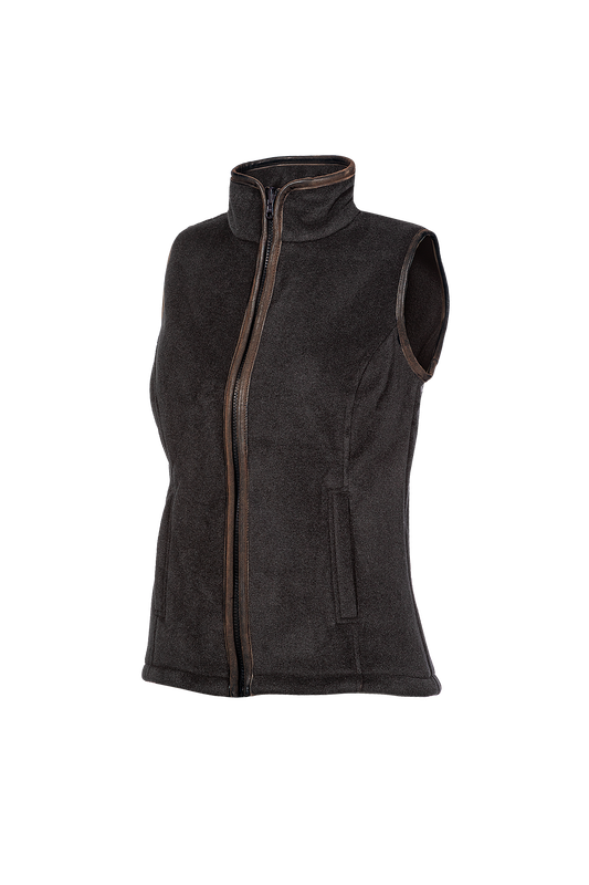 Baleno Dames Fleece Bodywarmer Sally Antraciet