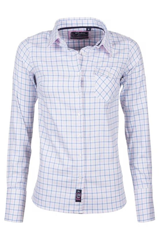 Rydale Dames Hannah Country Shirt Ellie Blue