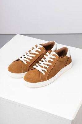 Rydale Dames Helmsley Suede Trainer Tan