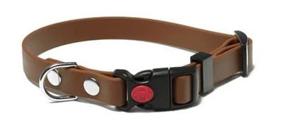 Mystique Training Set Halsband en Lijn Biothane Lichtbruin