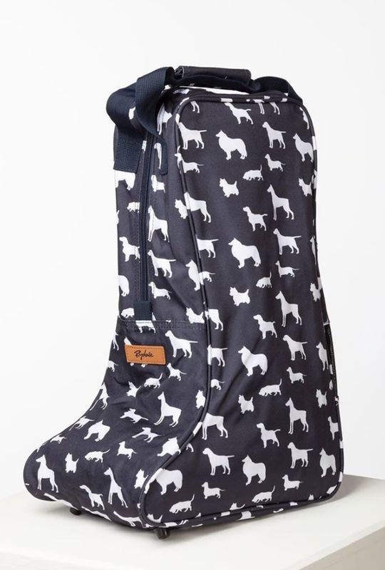 Rydale Laarzentas Wellington Multi Hond Print Navy