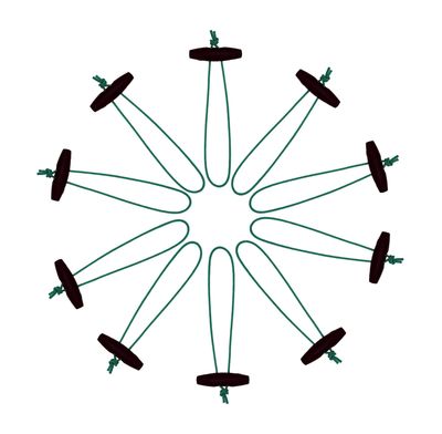 Sporting Saint Handgreep En Touwtje