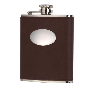 Bisley Heupfles Leder Bruin 170 ml David Nickerson