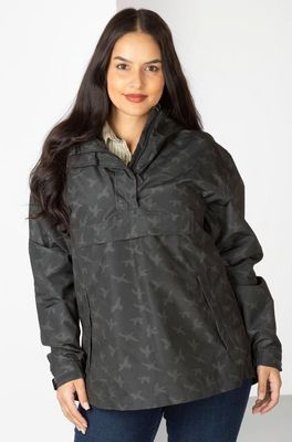 Rydale Dames Multi Ducks Waterproof Overhead Jas Grey/Soft Grey Rydale Dames Multi Ducks Waterproof Overhead Jas Grey/Soft Grey