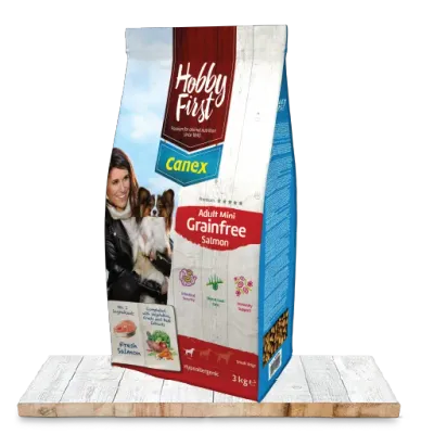 HobbyFirst Canex Adult Mini Zalm Zonder Granen 3Kg