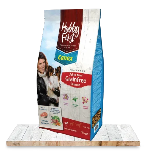 HobbyFirst Canex Adult Mini Zalm Zonder Granen 3Kg