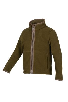 Baleno Kinderen Fleece Jas Cody Olijfgroen