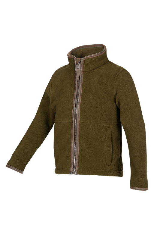 Baleno Kinderen Fleece Jas Cody Olijfgroen