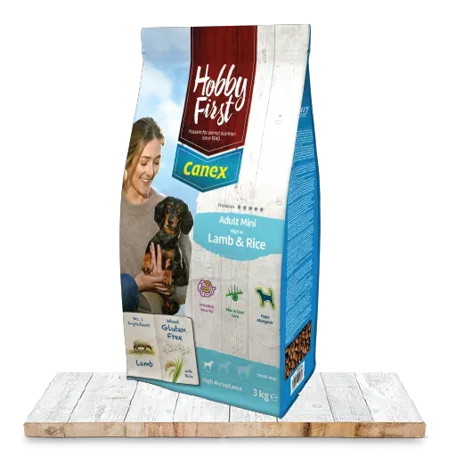 HobbyFirst Canex Adult Mini Lam & Rijst 3Kg