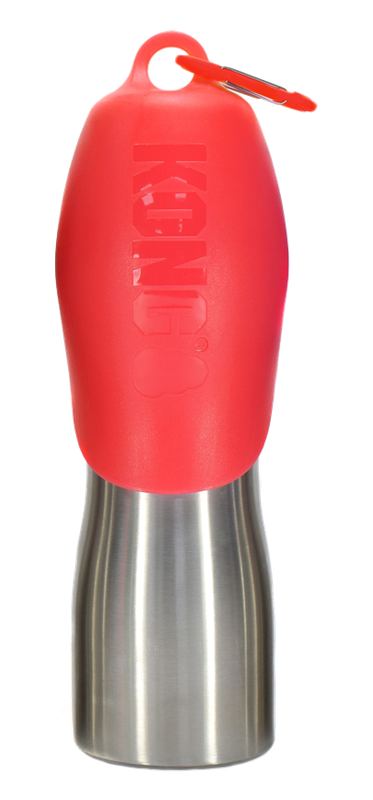Kong Waterfles Roestvrij Staal Rood
