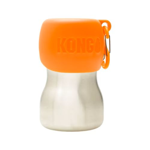 Kong Waterfles Roestvrij Staal Oranje Small