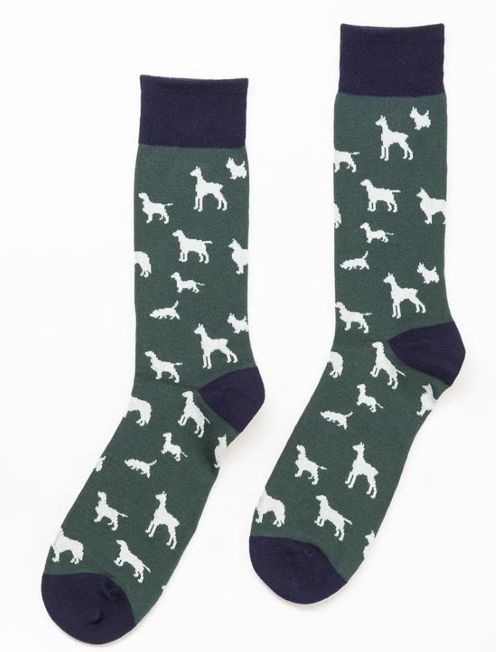 Rydale Sokken Heren Multi Dog Forest