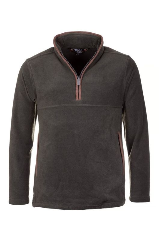 Rydale Heren Huggate Overhead Fleece Khaki