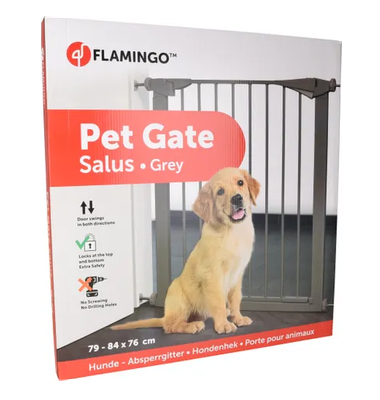 Flamingo Hondenhek Salus Grijs