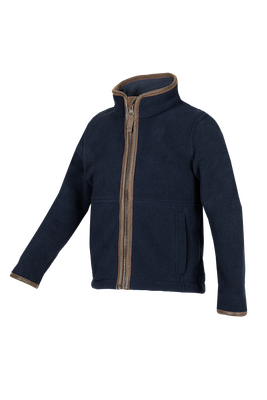 Baleno Kinderen Fleece Jas Cody Marineblauw