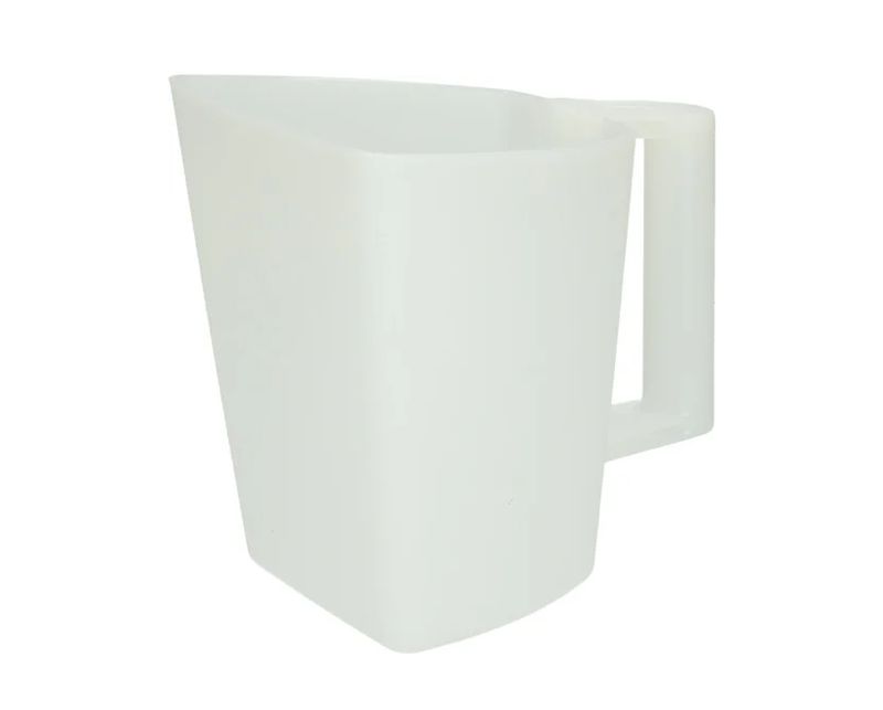 Voerschep Kunststof Wit