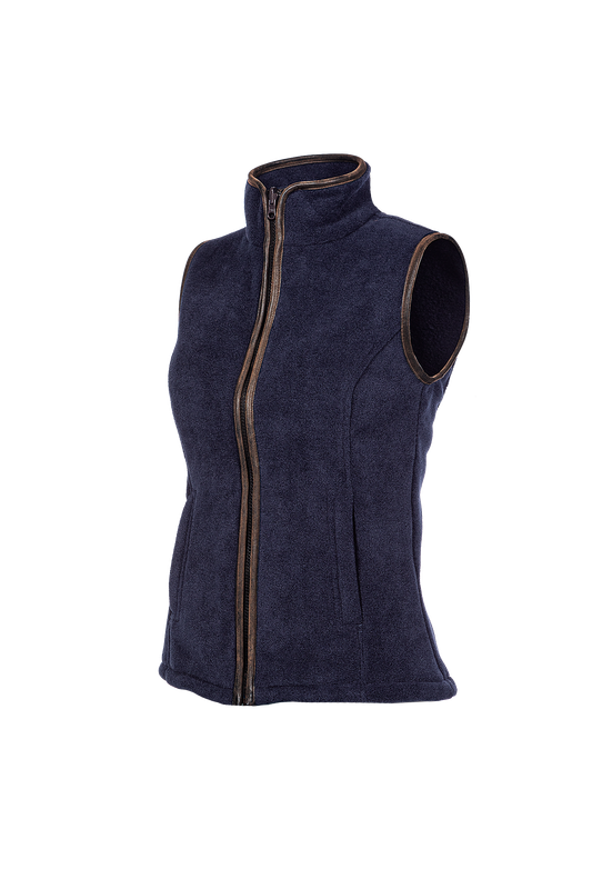 Baleno Dames Fleece Bodywarmer Sally Marineblauw