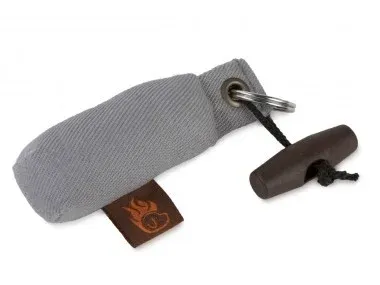 Firedog Sleutelhanger Dummy Grijs