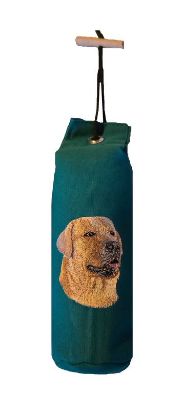 Geborduurde Dummy 500 Gram - Labrador Retriever Blond