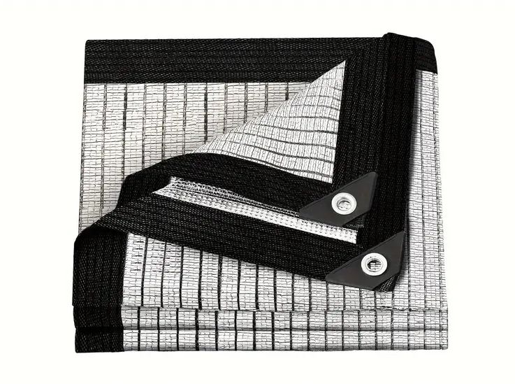 Aluminet Schaduwdoek met Ringen