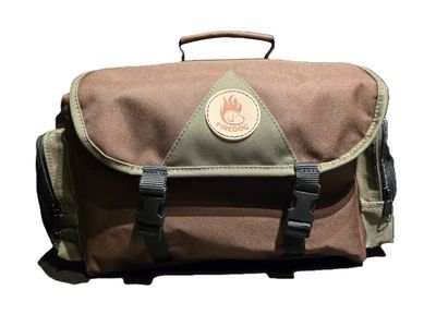 Firedog Trainingtas Nylon Khaki/Bruin