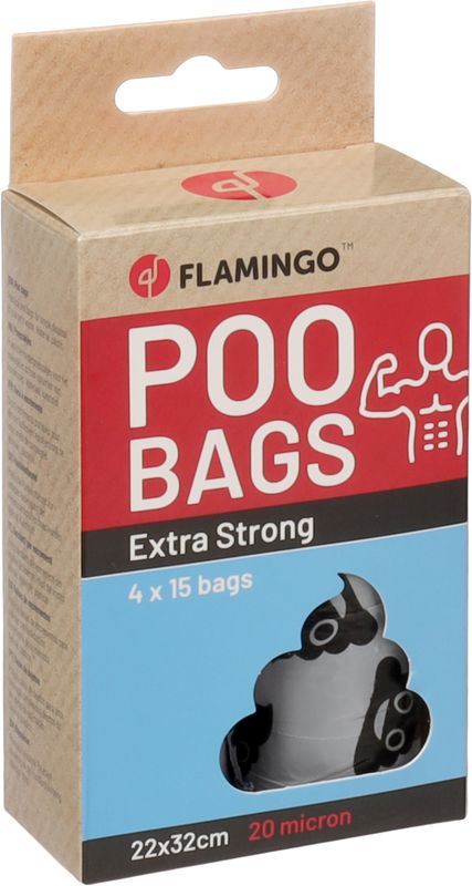 Flamingo Hondenpoepzakjes Lacha Extra Sterk