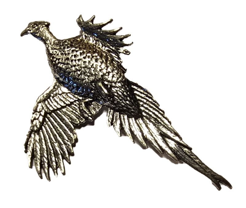 Pin Fazant Groot Tin