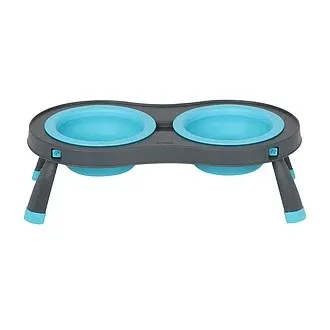 Doxtasy Voerstandaard Opvouwbaar Blauw