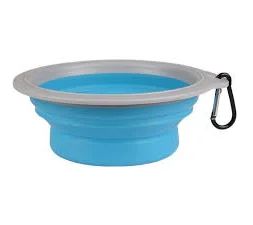 Flamingo Bubo Waterbak Opvouwbaar Silicone Blauw