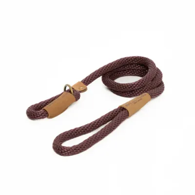 Ruff And Tumble Sliplijn Burgundy 9MM